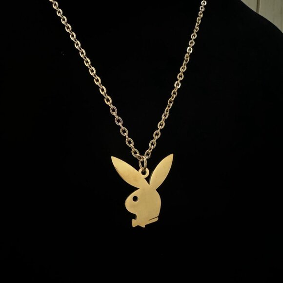 PLAYBOY Other - Playboy Necklace - 22" Gold Thin Chain - Unisex - Y2K